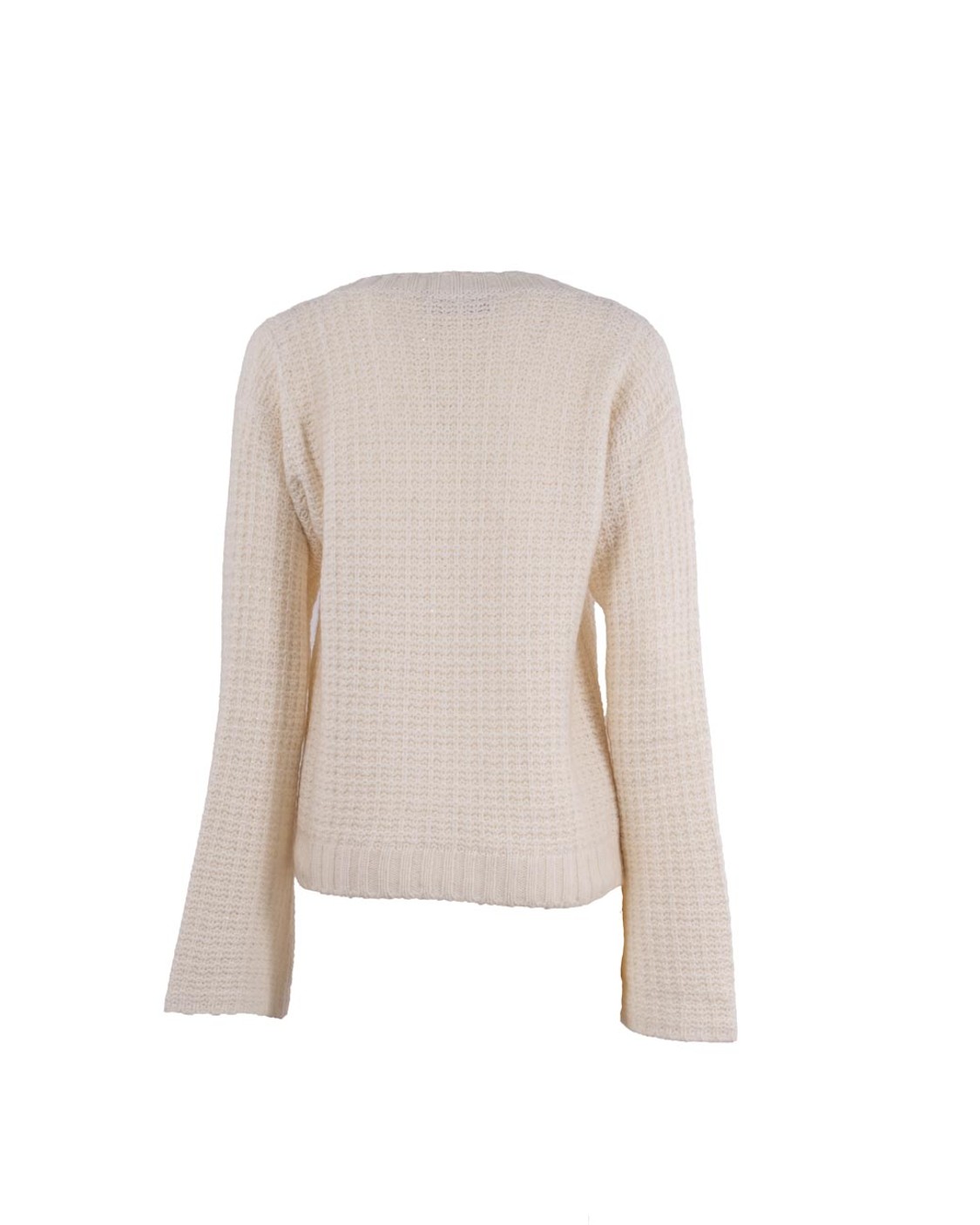 shop FABIANA FILIPPI  Pull: Fabiana Filippi maglia in lana.
Scollo V.
Maniche ampie.
Composizione: 57% Lana Vergine 18% Seta 25% Poliestere.
Fabbricato in Italia.. MAD225F536 L617-0142 number 4475722